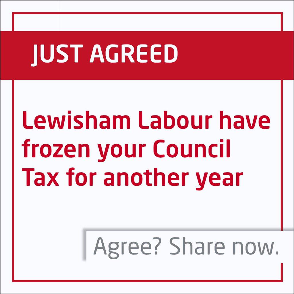 Pleased to announce we've frozen council tax next yr, helping people with the cost of living crisis #LewishamCouncil http://t.co/nLPy5Tedfi